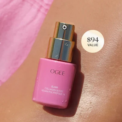 Ogee：夏日好礼！订单满$50免费获赠胶原蛋白多肽精华1支
