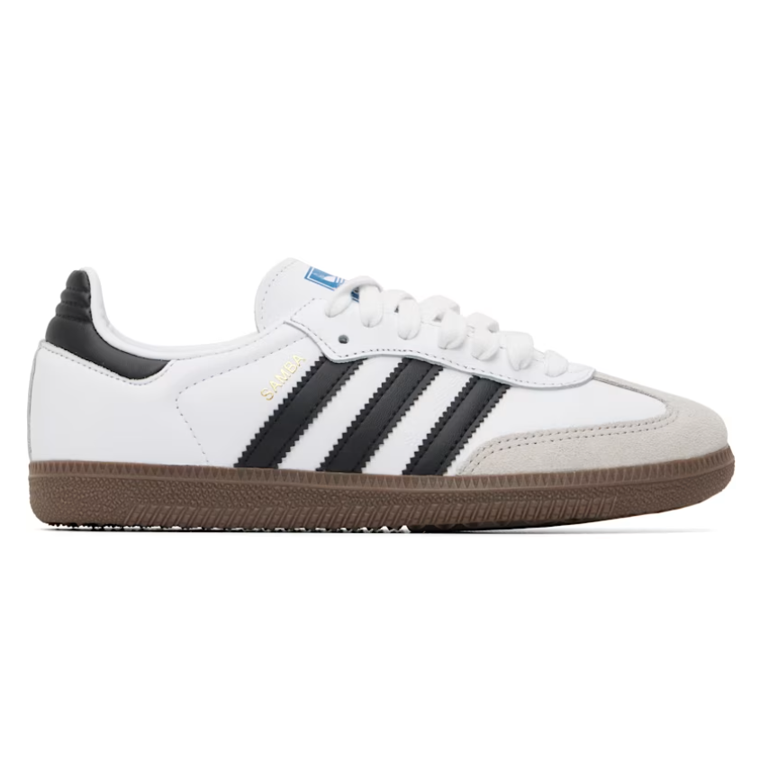 adidas Originals 白色 Samba OG 运动鞋