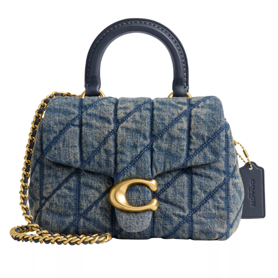 好价！COACH 蔻驰 Loved Tabby 丹宁手提包