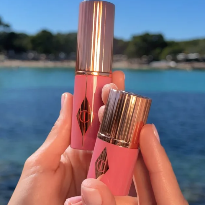 上新！Charlotte Tilbury 迷你元气焕亮唇颊腮红棒 4色