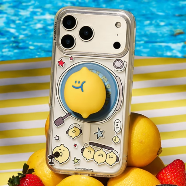 Popsockets 泡泡骚： Second Morning 海盐柠夏系列手机配饰上新热卖