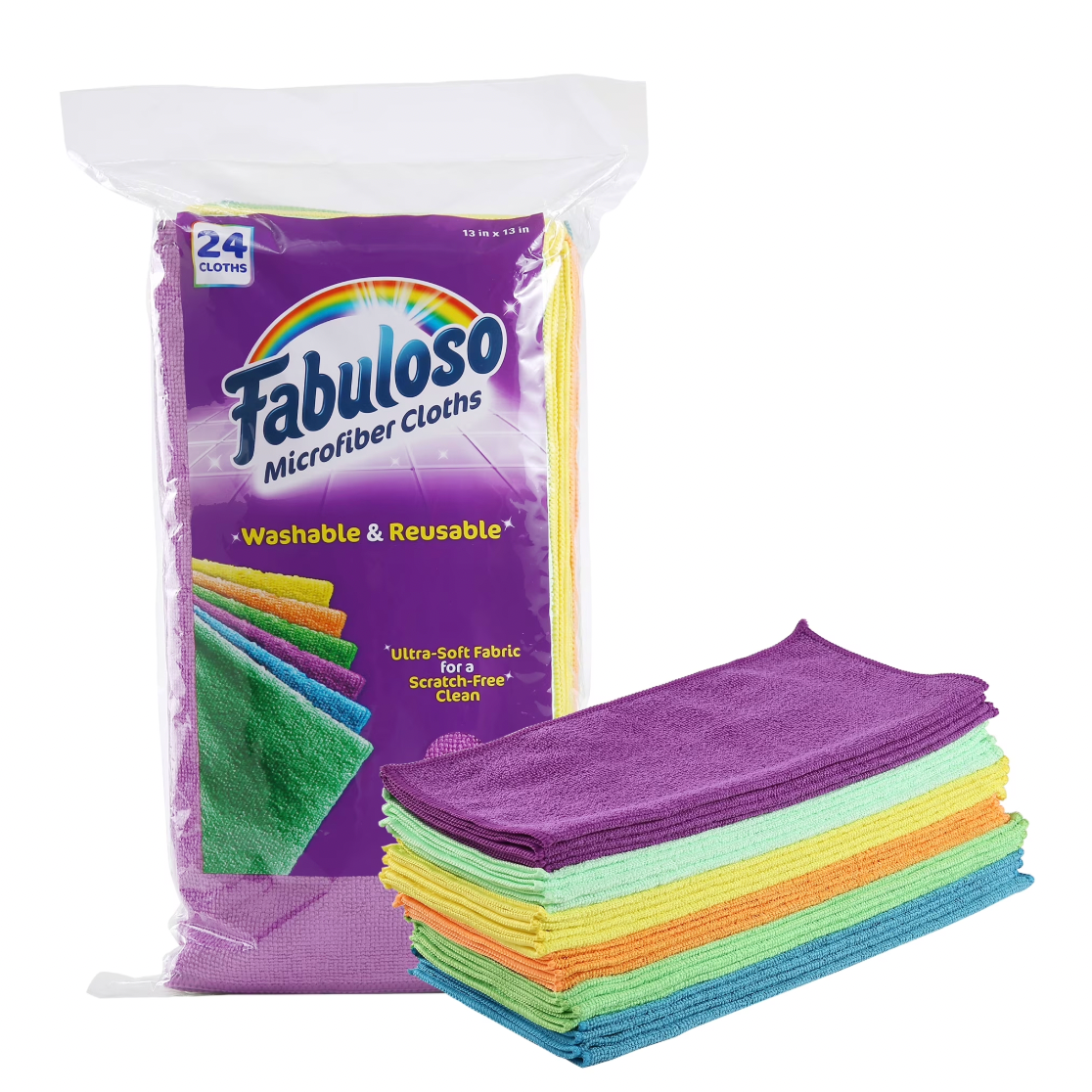 Fabuloso 微纤维清洁布24片装
