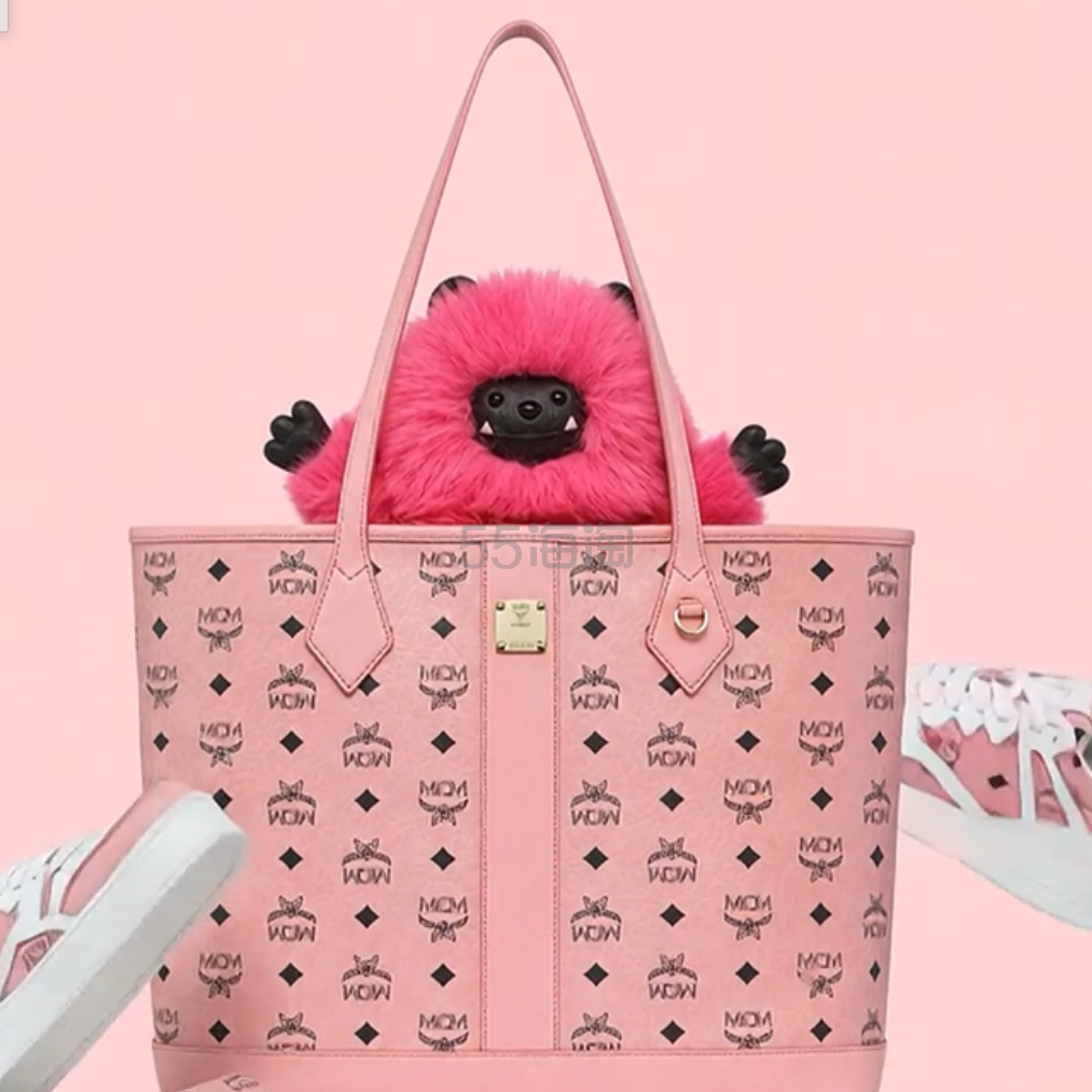 MCM DE：粉色限定系列，热门单品€63起