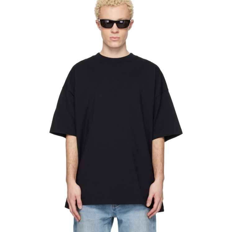 Fear of God ESSENTIALS 黑色 Signature 90s T 恤