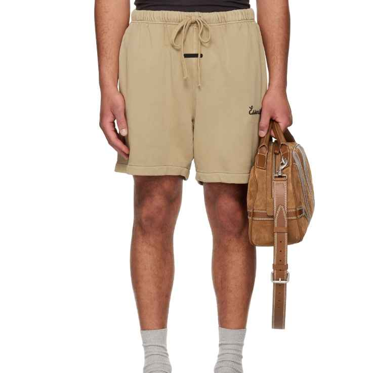 Fear of God ESSENTIALS 驼色 Training Classic 运动短裤