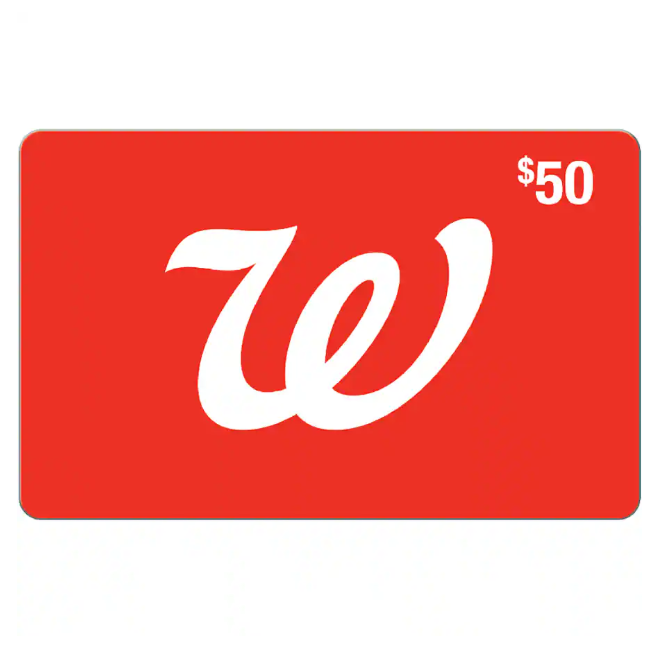 Walgreens 电子礼品卡