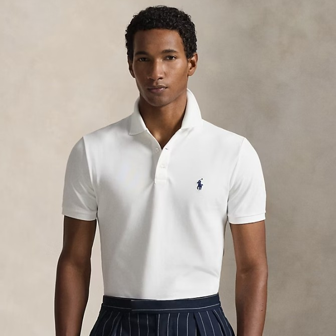 Neiman Marcus：Polo Ralph Lauren 折扣专场！男士网眼修身Polo衫$82