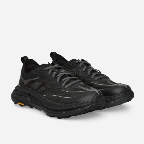 Hoka One One Mafate Speed 4 Lite 黑色运动鞋