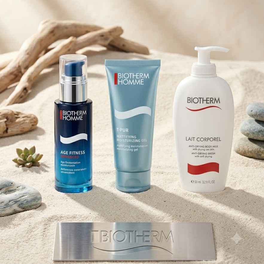 Biotherm：精选护肤夏日大促！男士紧致精华$47、视黄醇眼霜$39