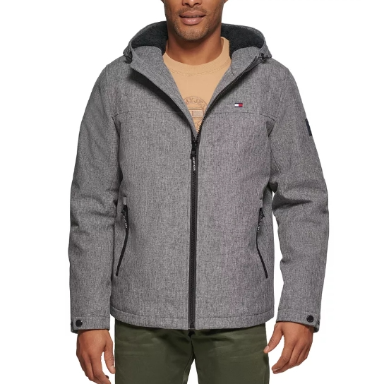 Tommy Hilfiger Softshell 连帽夹克外套