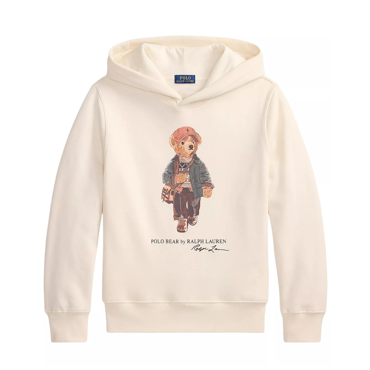 Polo Ralph Lauren 拉夫劳伦大童款小熊印花连帽卫衣