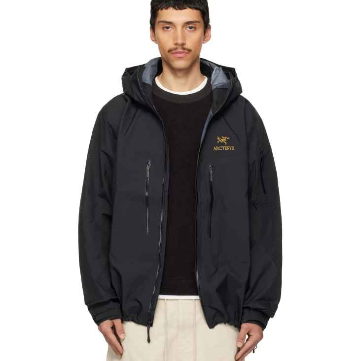 ARC'TERYX 黑色 Alpha SV 夹克