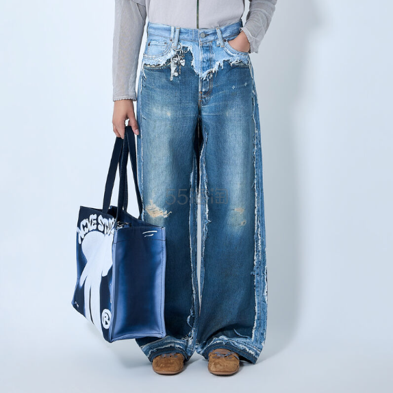 Acne Studios Trompe-L'Oeil 牛仔裤
