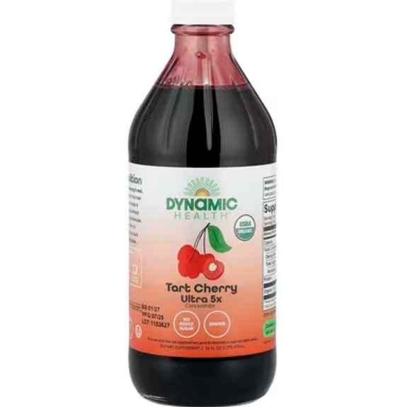Dynamic Health，每日一次酸樱桃浓缩汁，超浓缩 5 倍配方 473ML