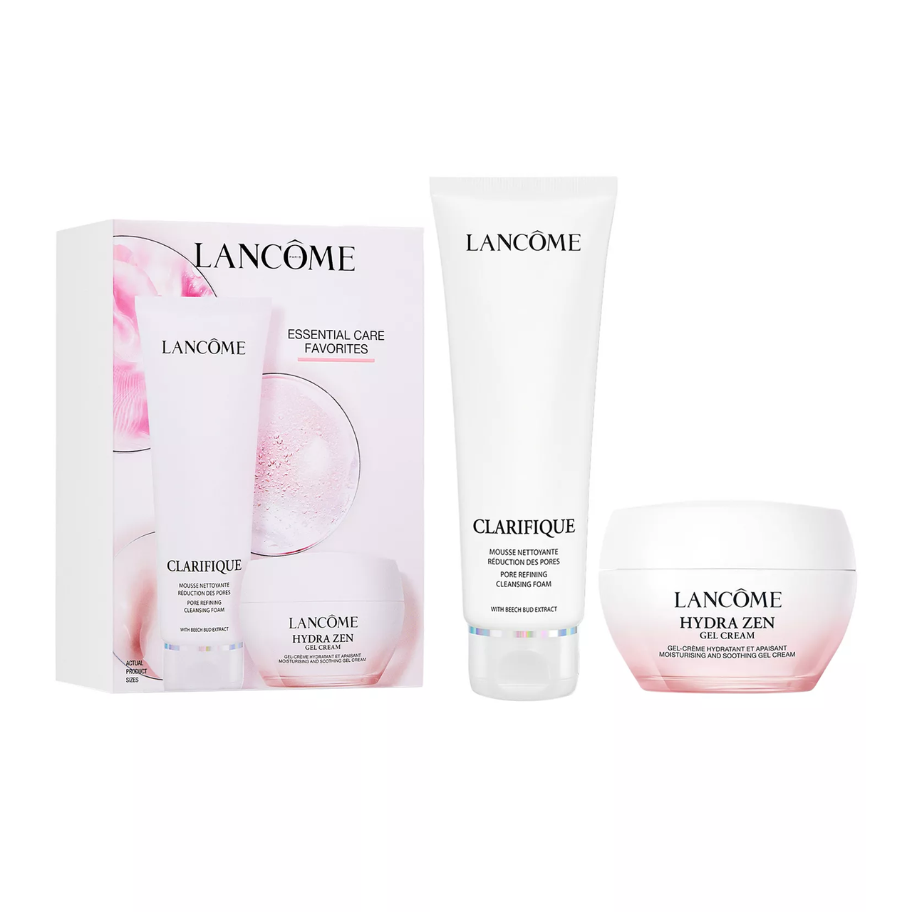 三重满赠！Lancome 兰蔻洁面乳凝胶护肤套装