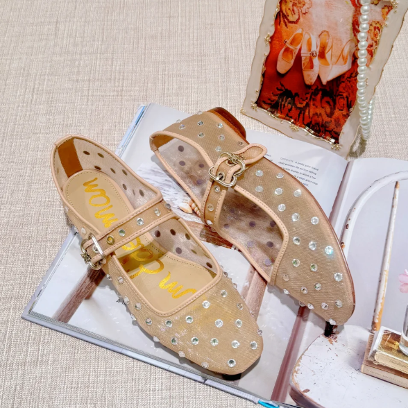虞书欣同款！Sam Edelman Michaela 闪钻玛丽珍