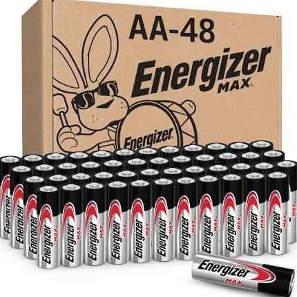 Woot：Energizer MAX AA 碱性电池 48粒装