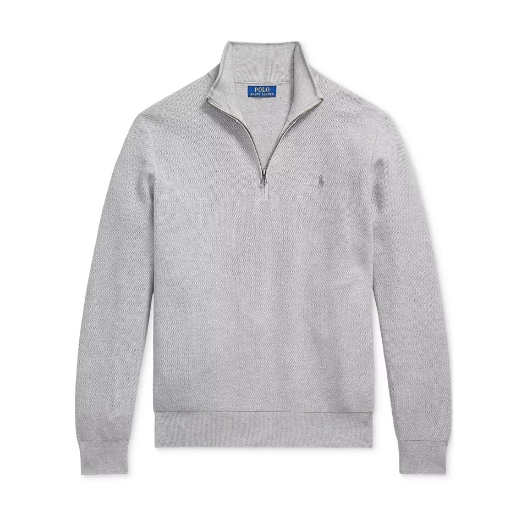 Polo Ralph Lauren 拉夫劳伦半拉链套头毛衫