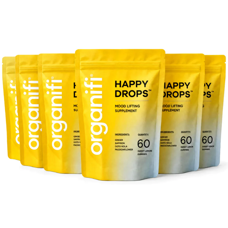 Organifi：Happy Drops 免费送