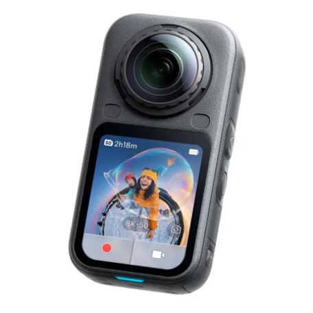 上新！Insta360 X6 8K 全景相机标准套装，午夜黑