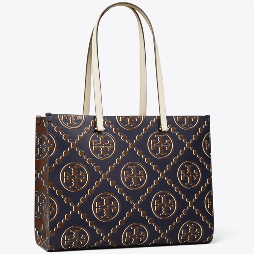 Tory Burch 汤丽柏琦 老花压花托特包