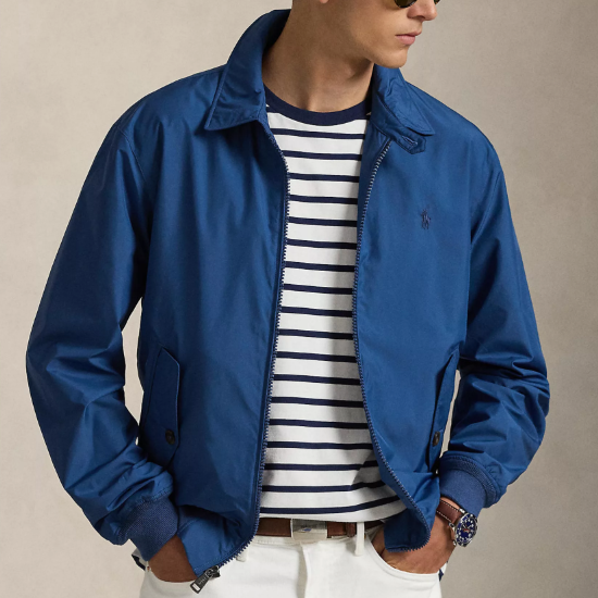码数全！Polo Ralph Lauren 拉夫劳伦拉链夹克外套