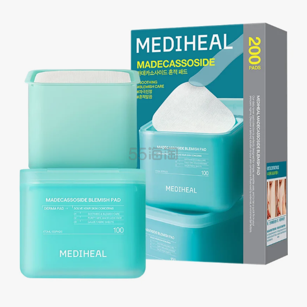 MEDIHEAL 美迪惠尔 积雪草祛痘棉片