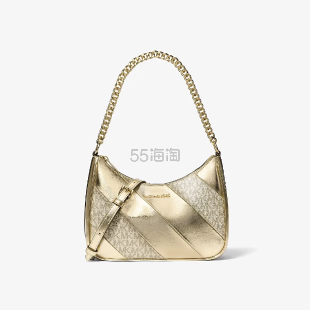 Michael Kors Jet Set Travel 大号金色单肩包