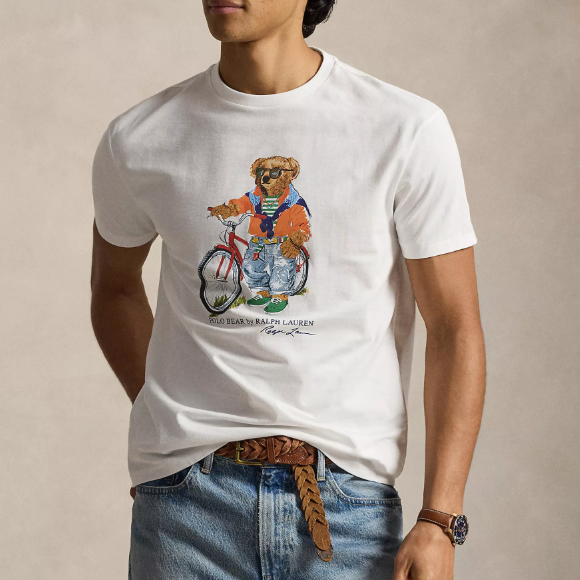热卖！Polo Ralph Lauren 拉夫劳伦小熊印花短袖