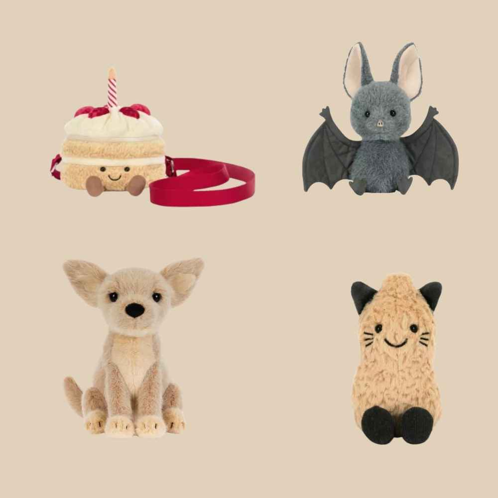 Selfridges：Jellycat 热卖专区 入万圣节限定、吉娃娃等