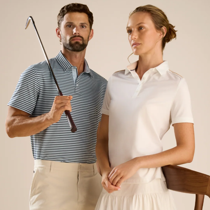 Cole Haan：高尔夫系列新品！球鞋、Polo 衫、防风外套、裙裤等