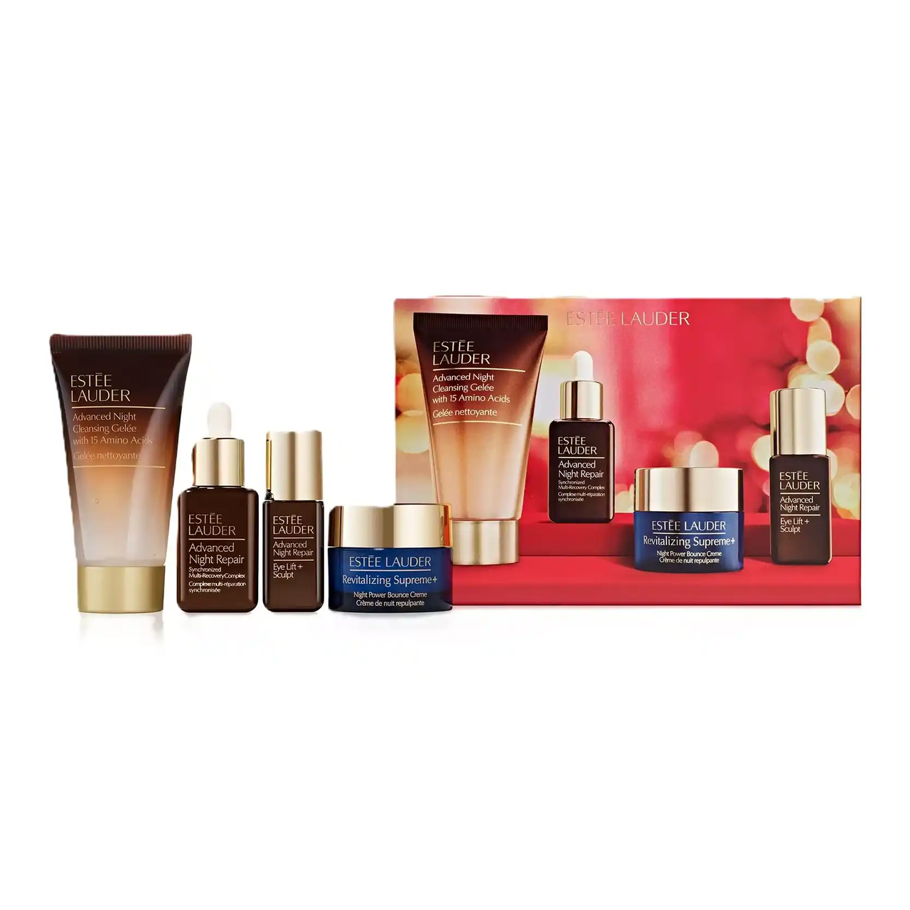 Estee Lauder 雅诗兰黛小棕瓶护肤4件套 价值$125