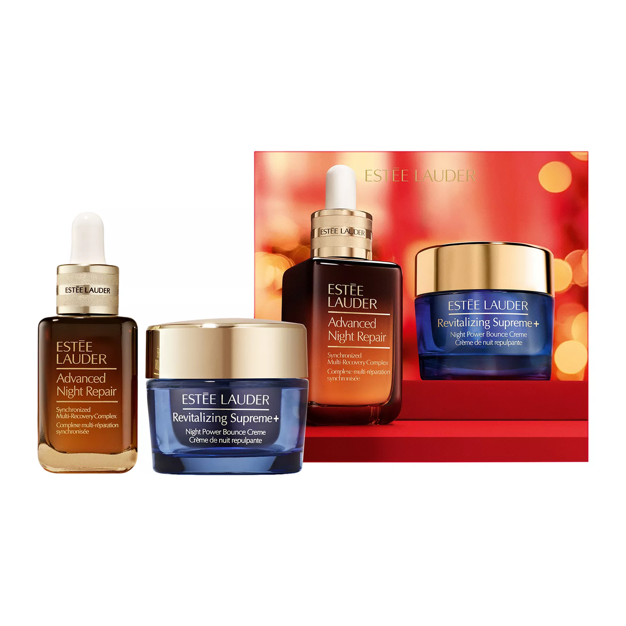 Estee Lauder 雅诗兰黛小棕瓶+智妍晚霜套装 价值$168