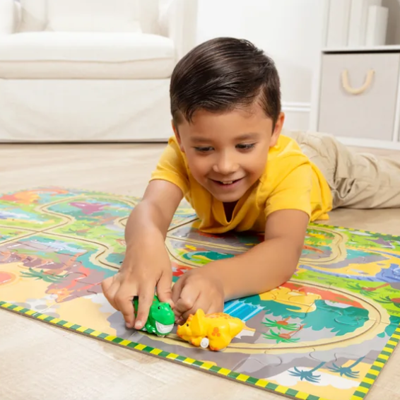 Melissa & Doug：益智拼图系列大促 爆款恐龙轨道拼图参与