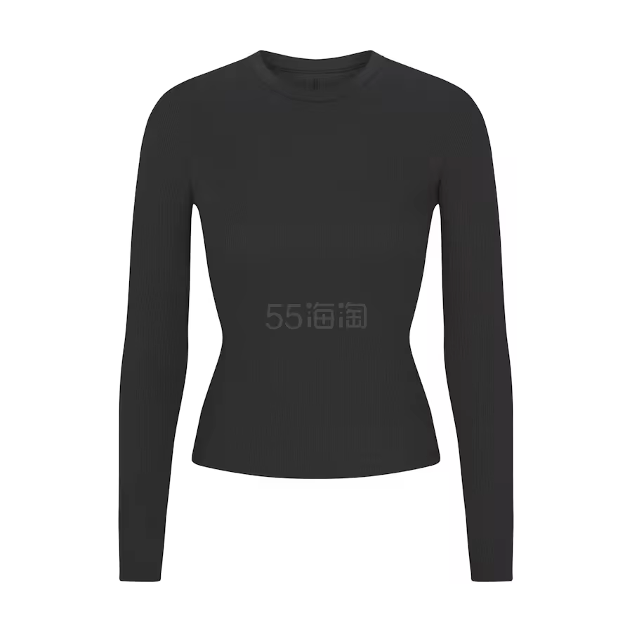 SKIMS Cotton Rib 长袖T恤