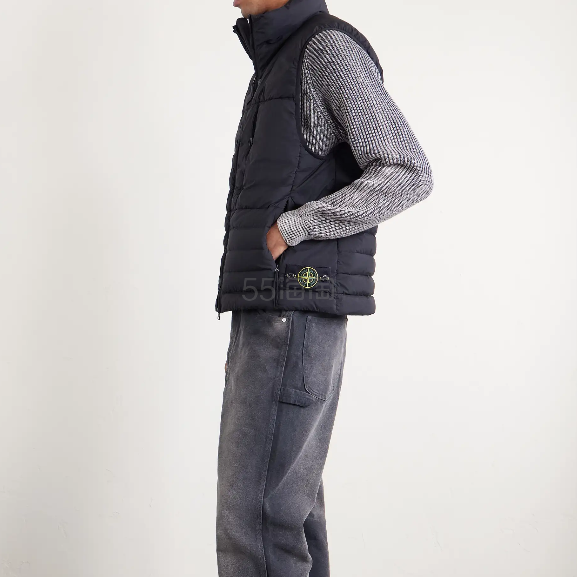 STONE ISLAND 石头岛徽标羽绒马甲