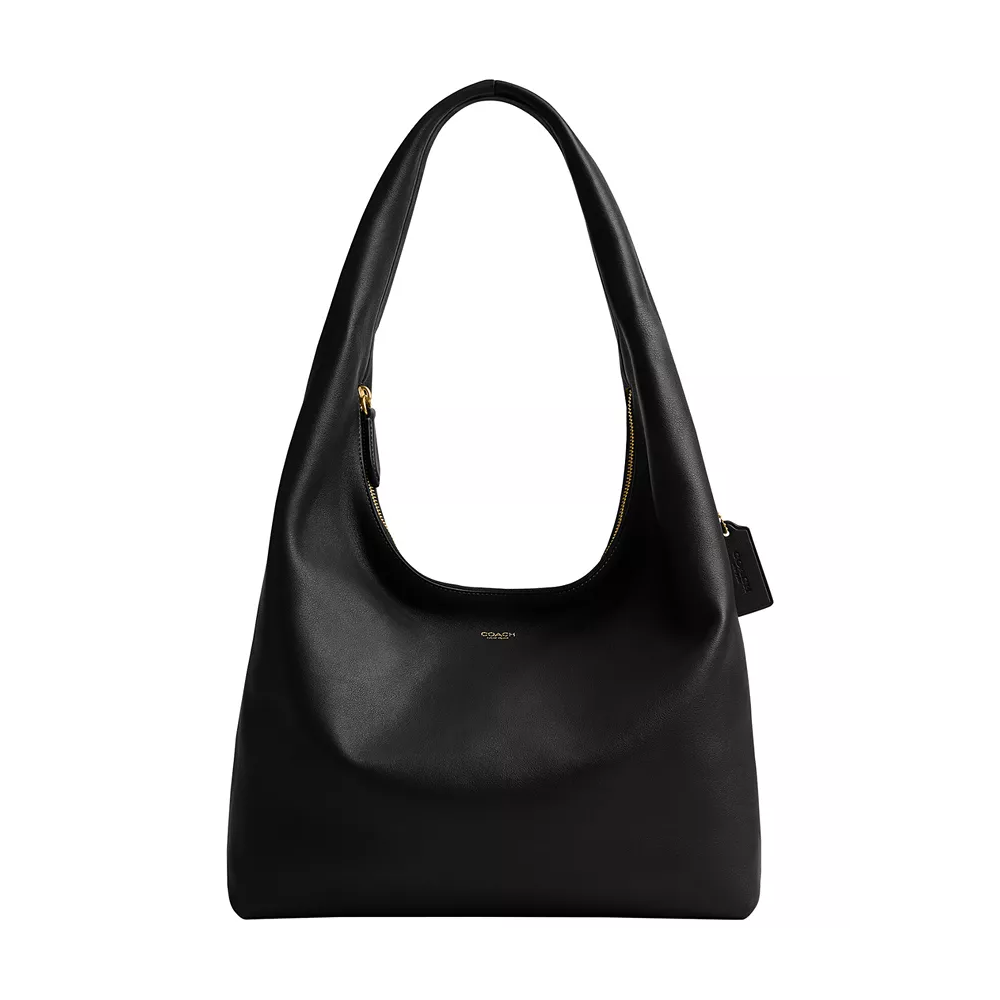 上新！Coach 蔻驰 Pillow Brooklyn 34 大号皮革Hobo包 3色可选