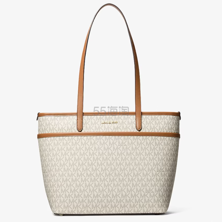 Michael Kors Marlowe 中号老花托特包