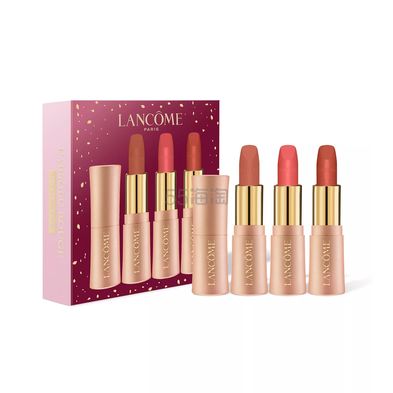 Lancome 兰蔻菁纯口红节日套装 3支装