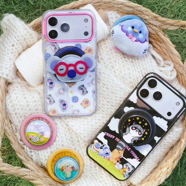 Popsockets 泡泡骚：Small Joy Society 系列手机配饰上新