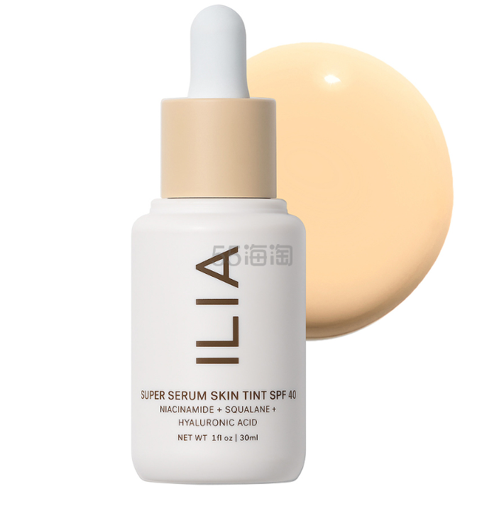 满享7折!ILIA Super Serum 养肤精华有色面霜 SPF40 #2.5 Sombrio
