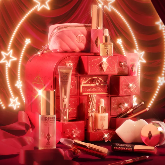 上新！Charlotte Tilbury 2026好莱坞美妆奇境圣诞倒数日历 价值$400