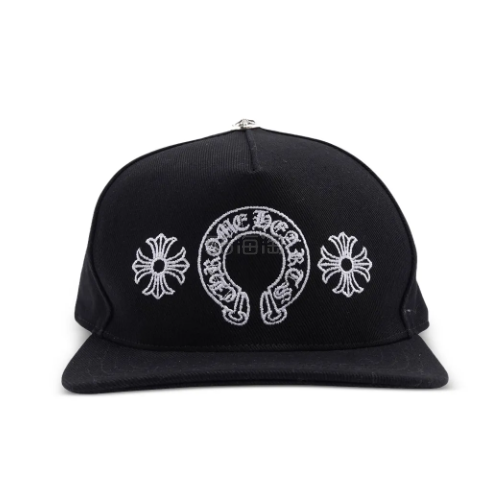Chrome Hearts 克罗心马蹄交叉图案棒球帽