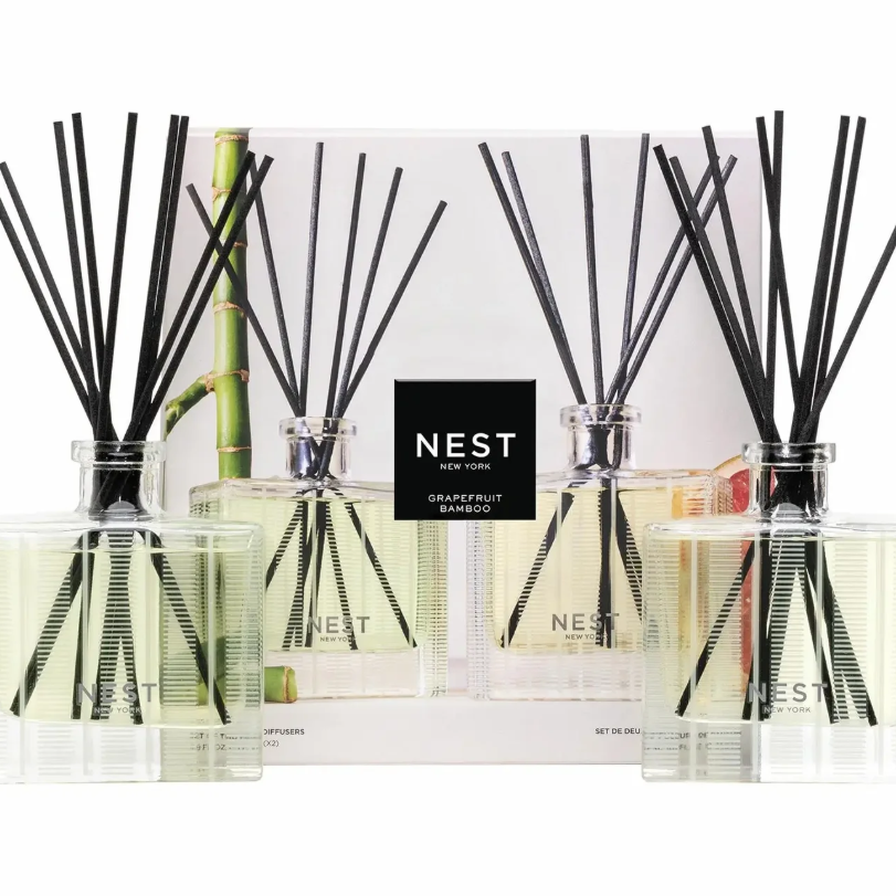 好价！NEST New York 竹韵葡萄柚藤条香薰双瓶装