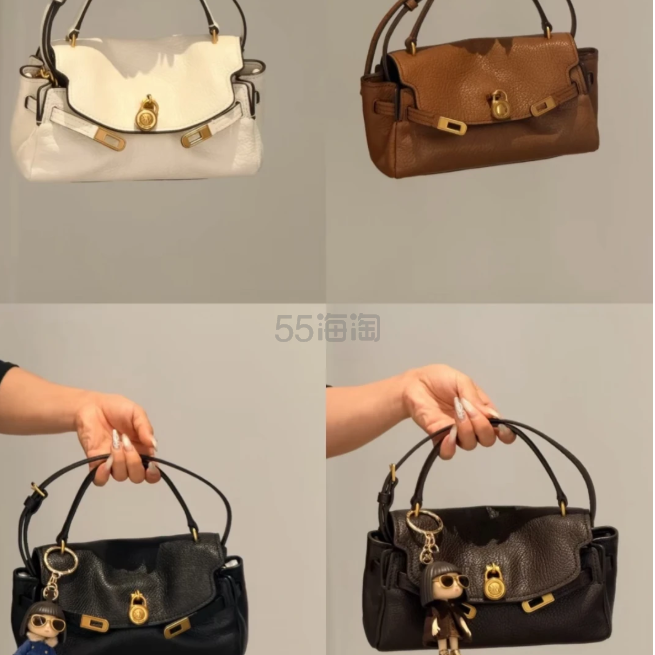 近期爆款！Michael Kors Hamilton 小号皮革斜挎包