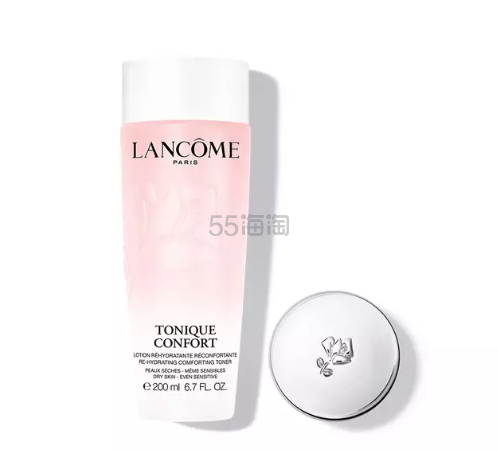 赠水份缘凝霜 1oz！Lancome 清滢保湿玻尿酸柔肤水 6.7oz