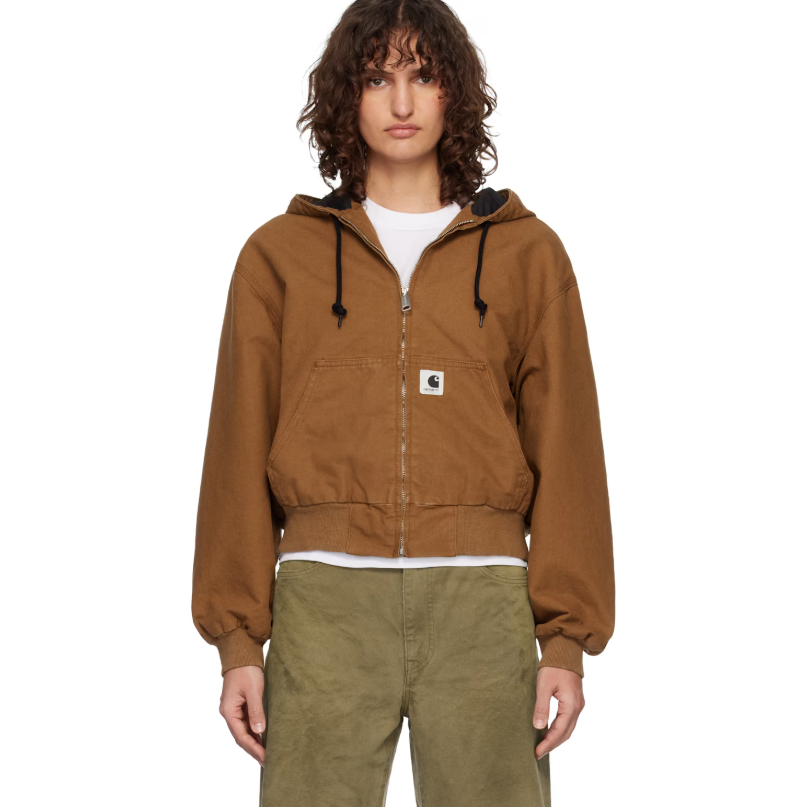 CARHARTT WORK IN PROGRESS 黄褐色 OG Active 夹克