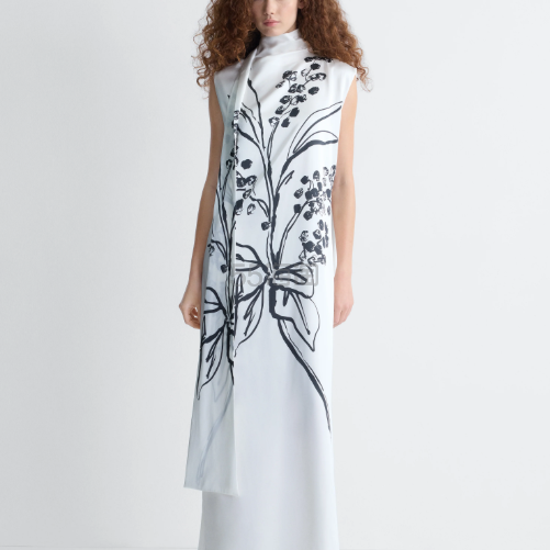 DVF x Henry Zankov Saskia 无袖连衣裙