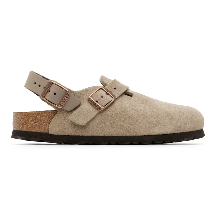 Birkenstock 灰褐色 Narrow Tokio 穆勒鞋