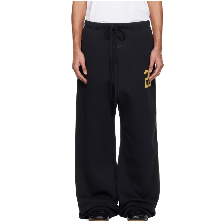 Fear of God ESSENTIALS 黑色 Holiday 系列运动裤